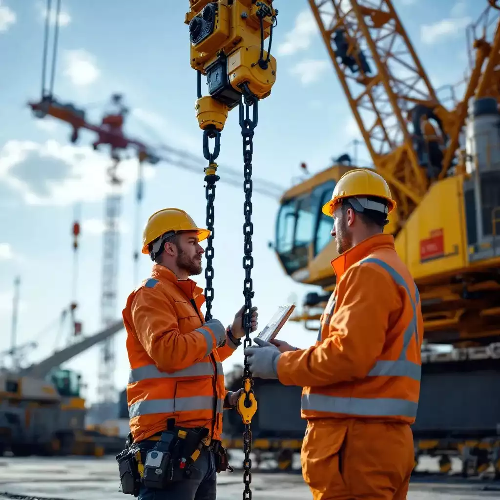 Inspección técnica de grúas